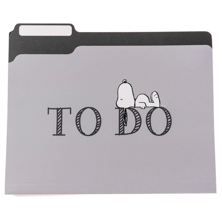 Snoopy Laying Down Fashion File Folder Set - Graphique de France