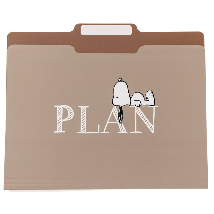 Snoopy Laying Down Fashion File Folder Set - Graphique de France