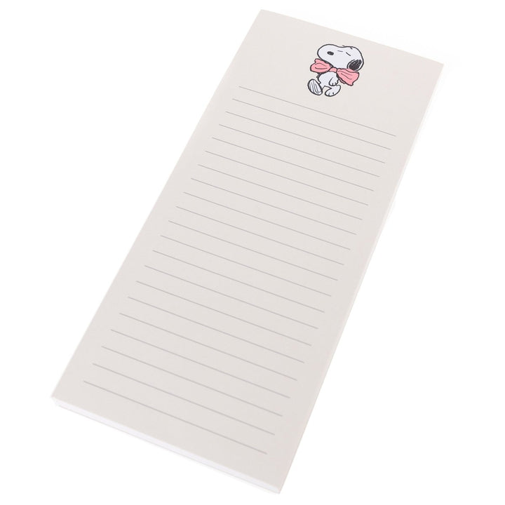 Snoopy Pink Bowtie Magnetic Notepad - Graphique de France