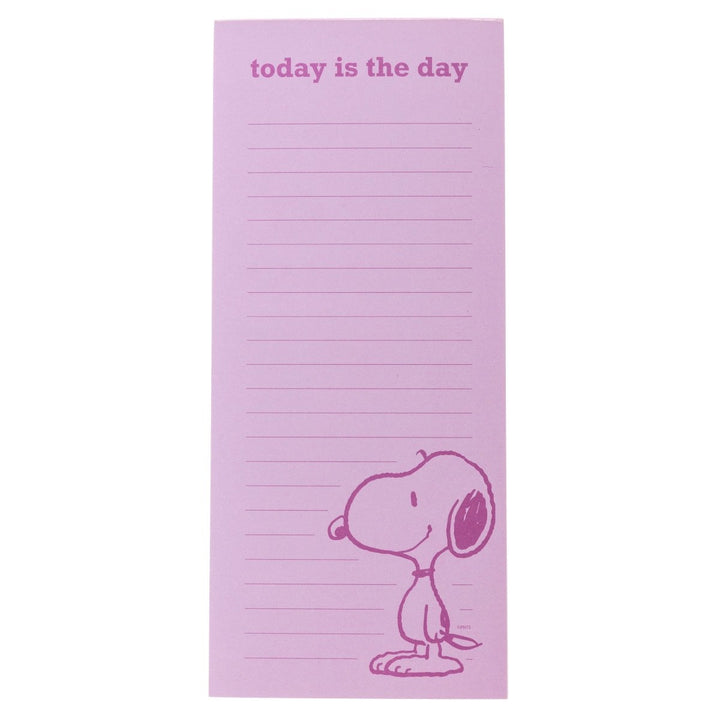 Snoopy Pink Magnetic Notepad - Graphique de France