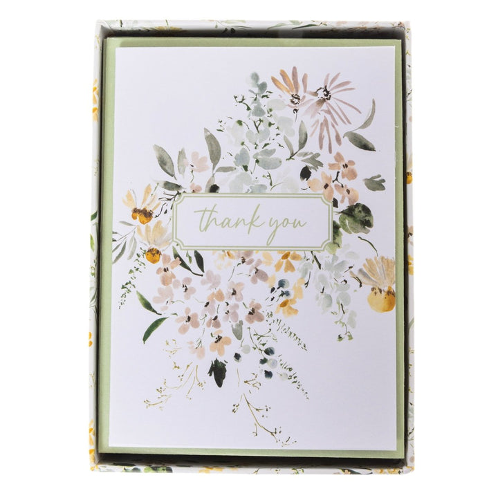 Spring Watercolor Floral Boxed Cards - Graphique de France