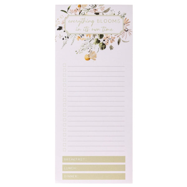 Spring Watercolor Floral Magnetic Notepad - Graphique de France