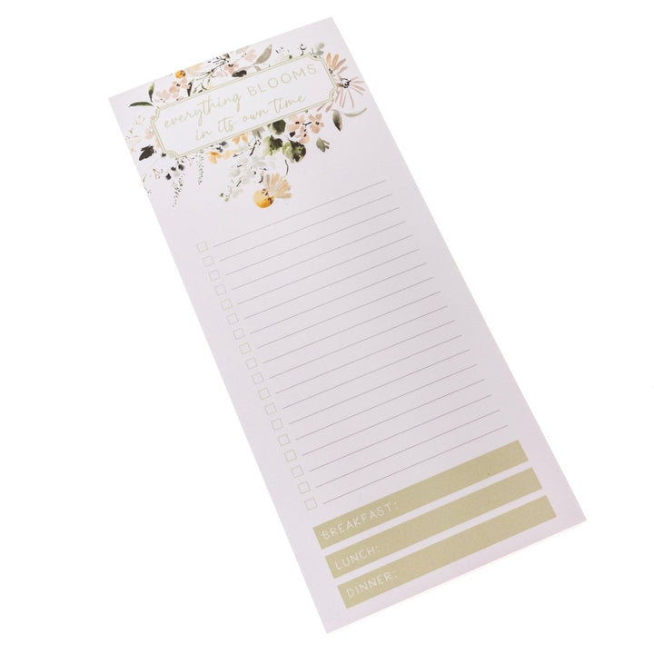 Spring Watercolor Floral Magnetic Notepad - Graphique de France