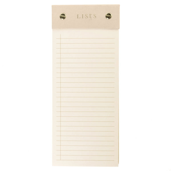 Taupe Post - Bound List Pad - Graphique de France