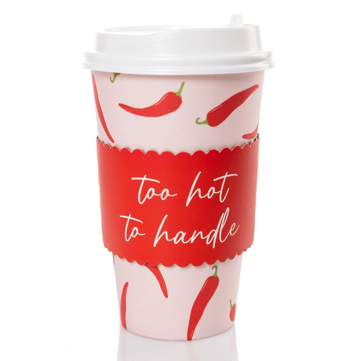 Too Hot to Handle 12 Disposable Travel Cups - Graphique de France