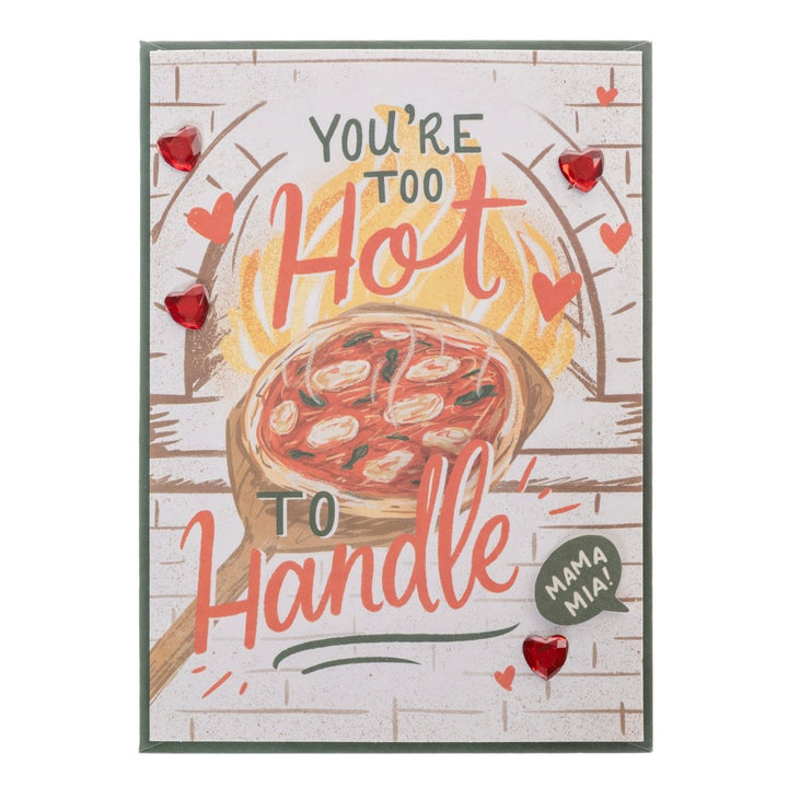 Too Hot to Handle Handmade Card - Graphique de France