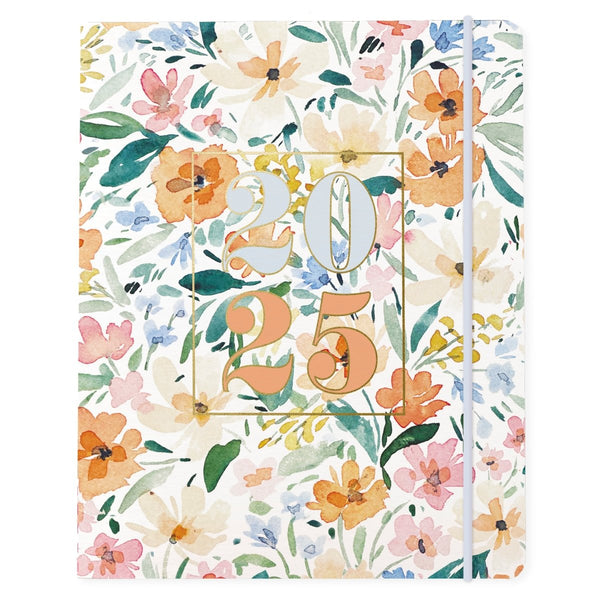 Tropical Floral 8 x 10 18 - Month Monthly Planner - Graphique de France