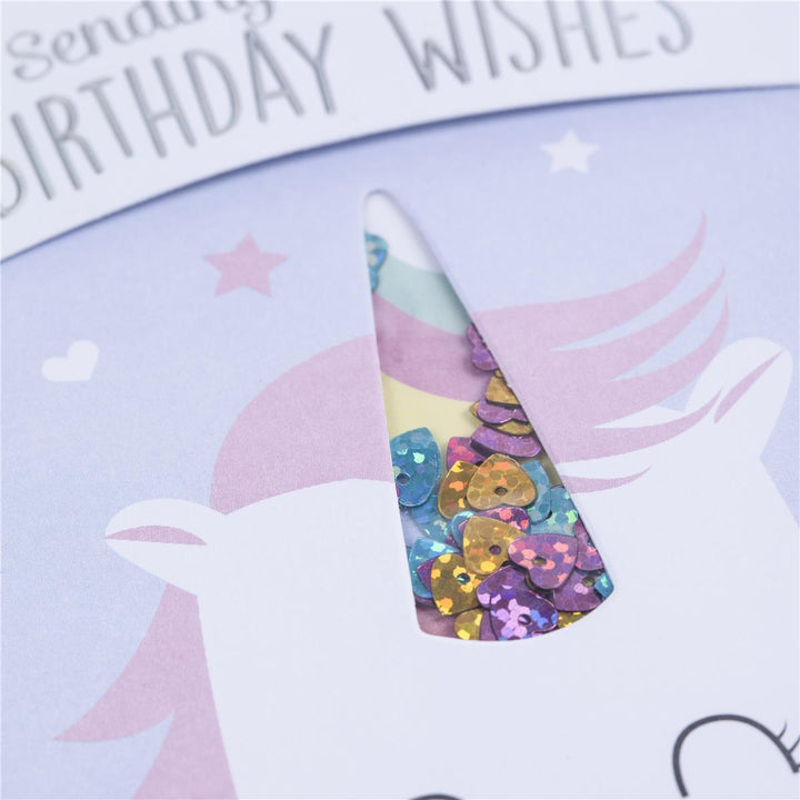 Unicorn Birthday Handmade Card - Graphique de France