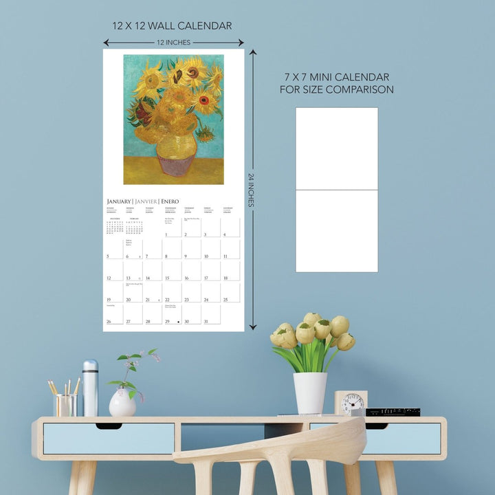 van Gogh 12 x 12 Wall Calendar - Graphique de France
