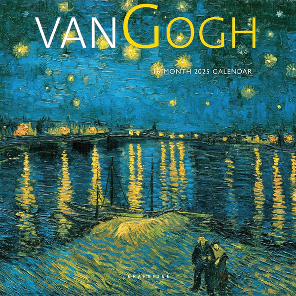 van Gogh 7 x 7 Mini Calendar - Graphique de France