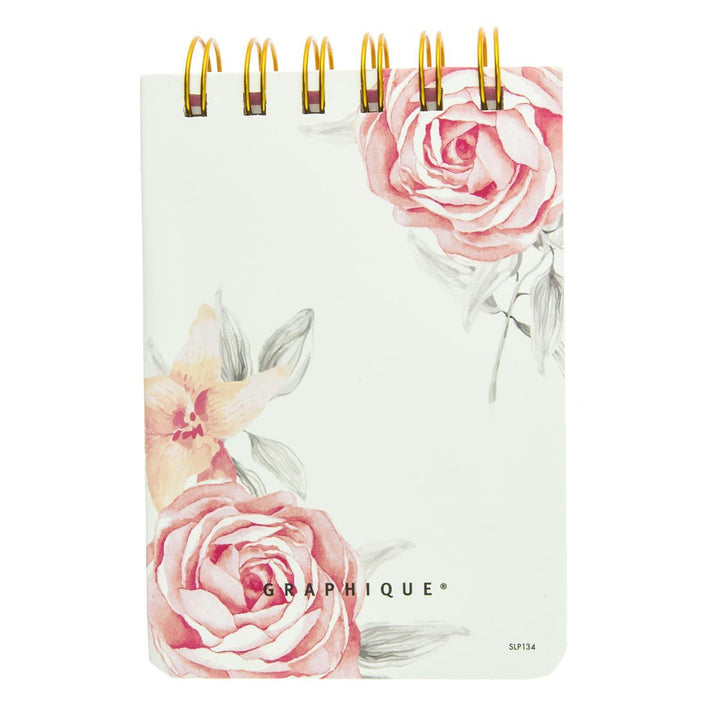 Vintage Roses Petite Wire - o Notepad - Graphique de France