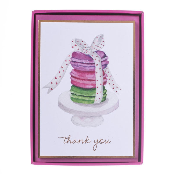 Watercolor Macaroons Boxed Cards - Graphique de France