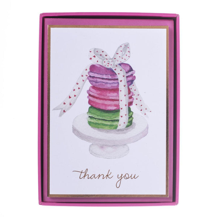 Watercolor Macaroons Boxed Cards - Graphique de France