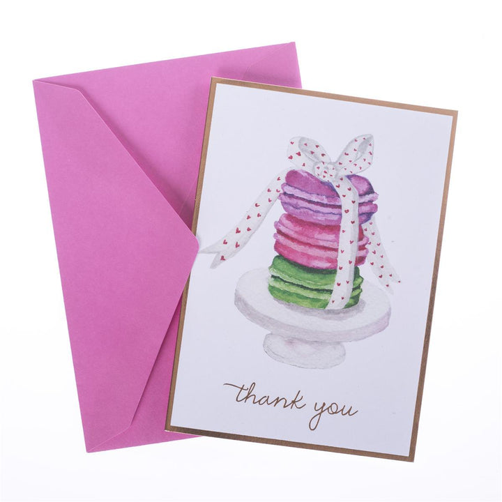 Watercolor Macaroons Boxed Cards - Graphique de France