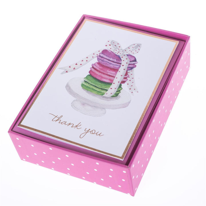 Watercolor Macaroons Boxed Cards - Graphique de France