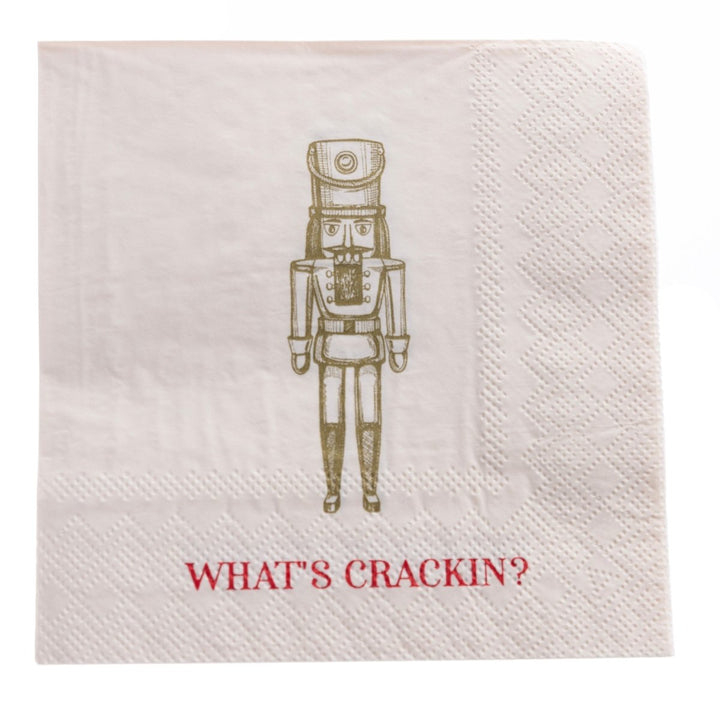 What's Crackin Holiday Cocktail Napkins - Graphique de France