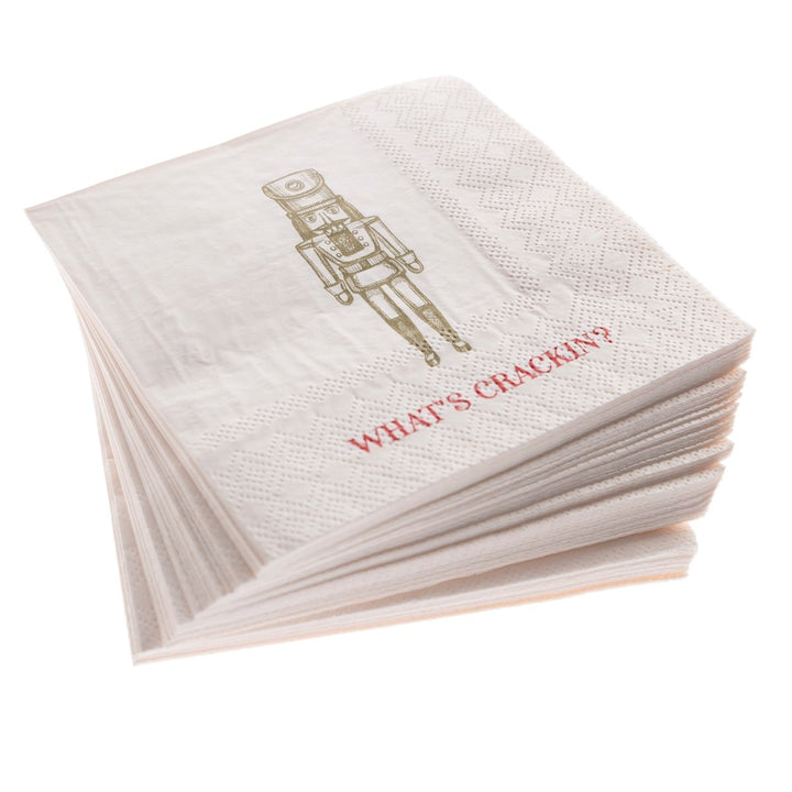 What's Crackin Holiday Cocktail Napkins - Graphique de France