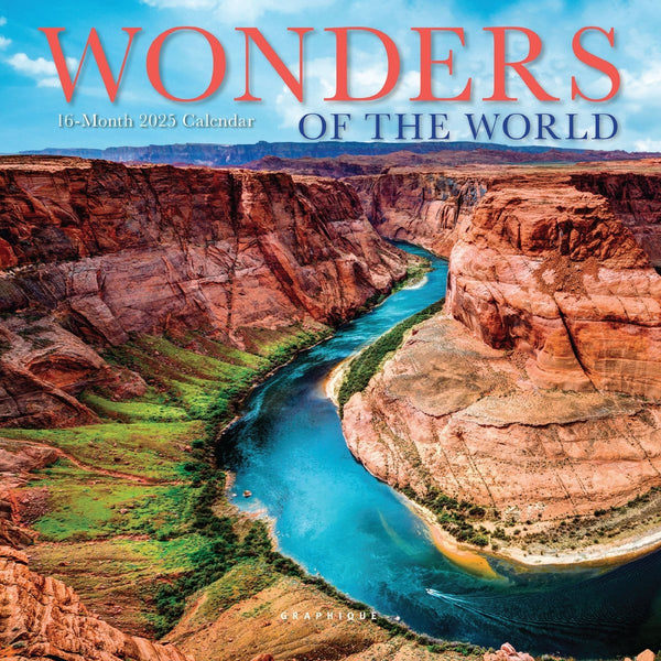 Wonders of the World 7 x 7 Mini Calendar - Graphique de France