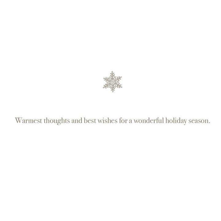 Wood Background Mid - Sized Holiday Boxed Card - Graphique de France