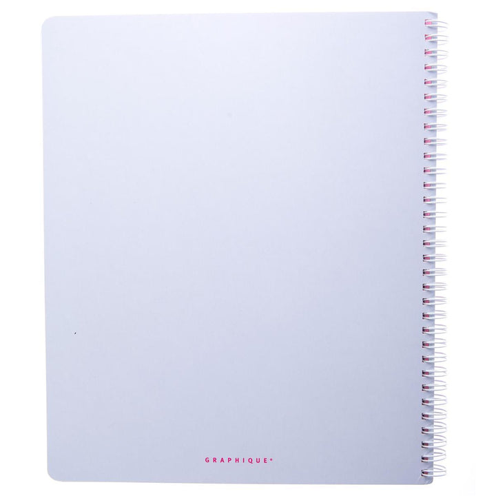 Workin' Large Spiral Notebook - Graphique de France