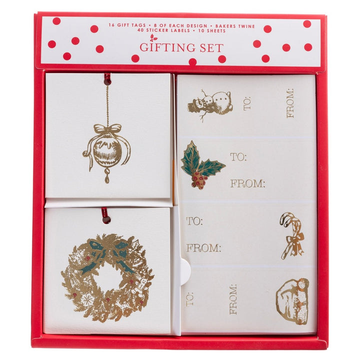 Xmas Icons Holiday Gift Tag & Label Set - Graphique de France