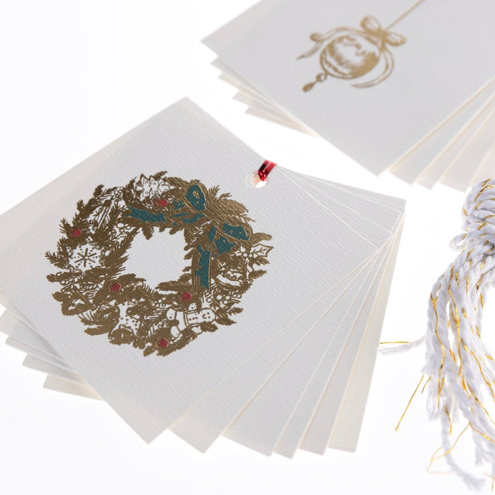 Xmas Icons Holiday Gift Tag & Label Set - Graphique de France