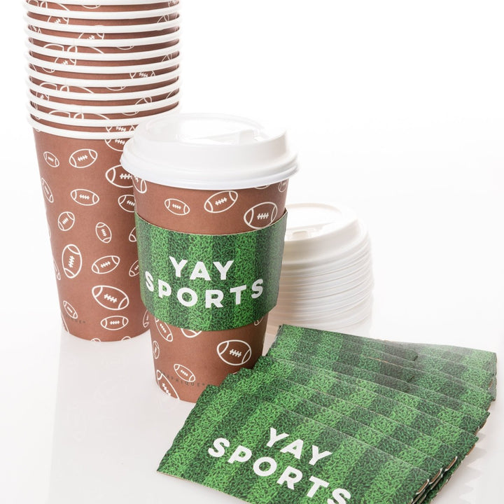 Yay Sports 12 Disposable Travel Cups - Graphique de France