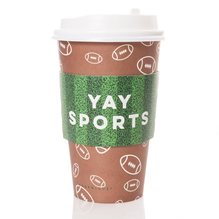 Yay Sports 12 Disposable Travel Cups - Graphique de France