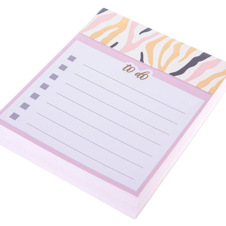 Zebra Print Jotter Notepad - Graphique de France