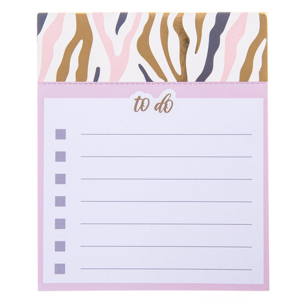 Zebra Print Jotter Notepad - Graphique de France