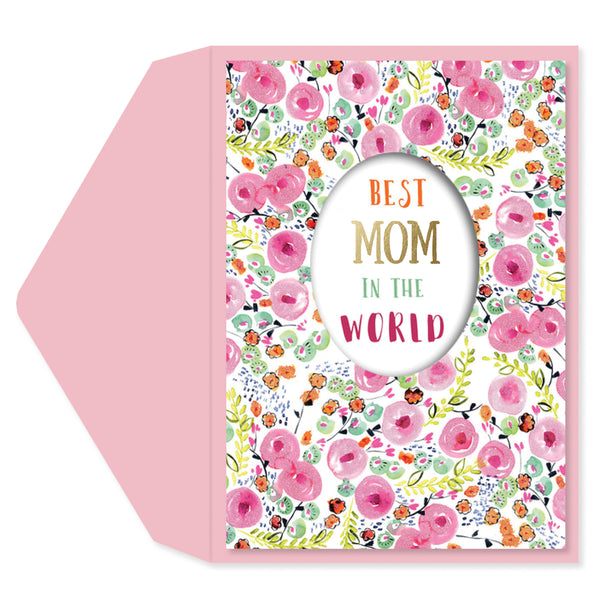 Spring Flowers Mother's Day Card