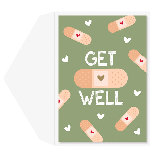Band-Aids Get Well Card