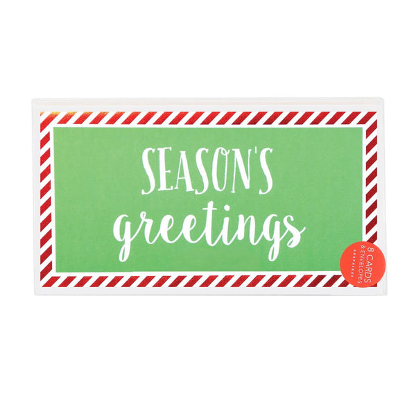 Season's Greetings Money Holder Holiday Boxed Card
