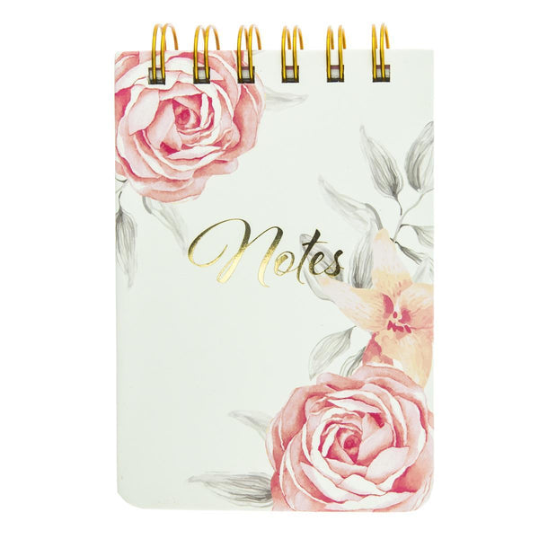 Vintage Roses Petite Wire-o Notepad