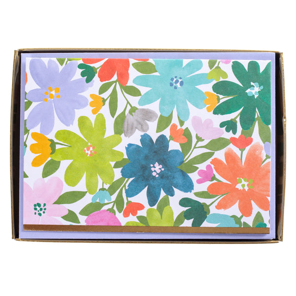Flower Power Boxed Cards