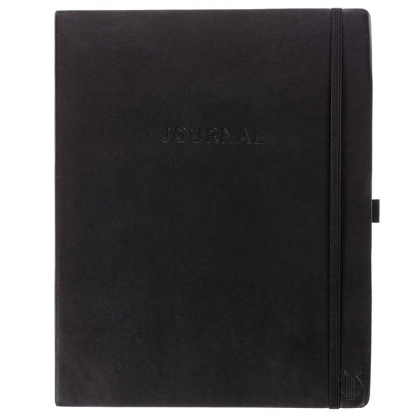 Apollo Collection Black 8 x 10 Vegan Leather Journal