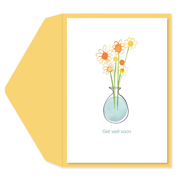 Daisies Get Well Card
