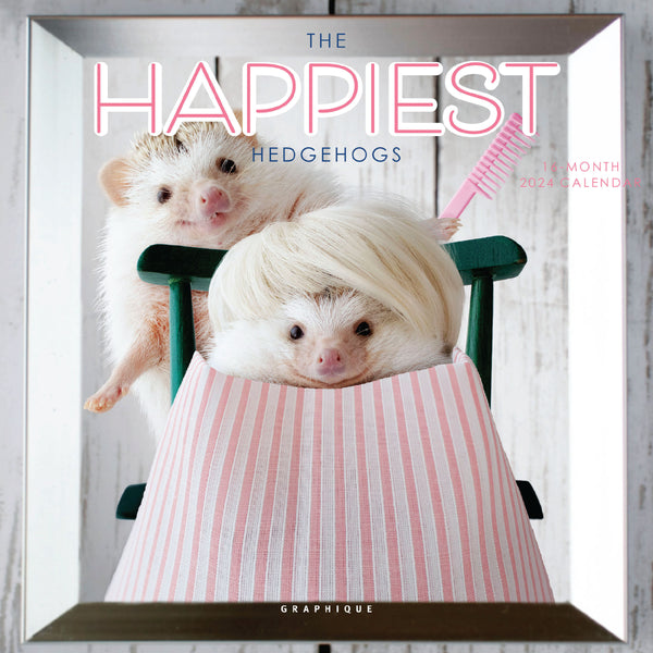 Happiest Hedgehogs 7 x 7 Mini Calendar