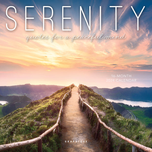 Serenity 7 x 7 Mini Calendar