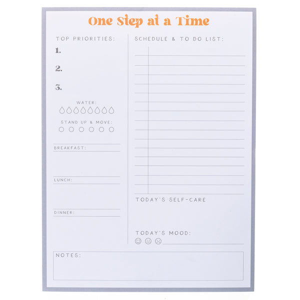 Self Care Large Notepad