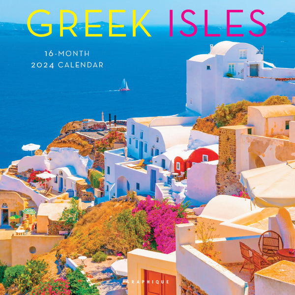 Greek Isles 12 x 12 Wall Calendar