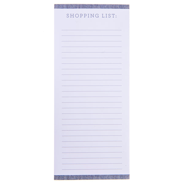 Chambray Magnetic Notepad