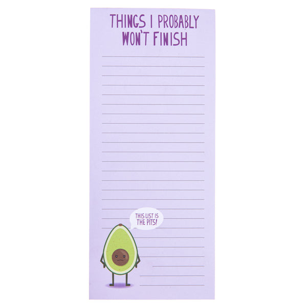 Avocado Magnetic Notepad