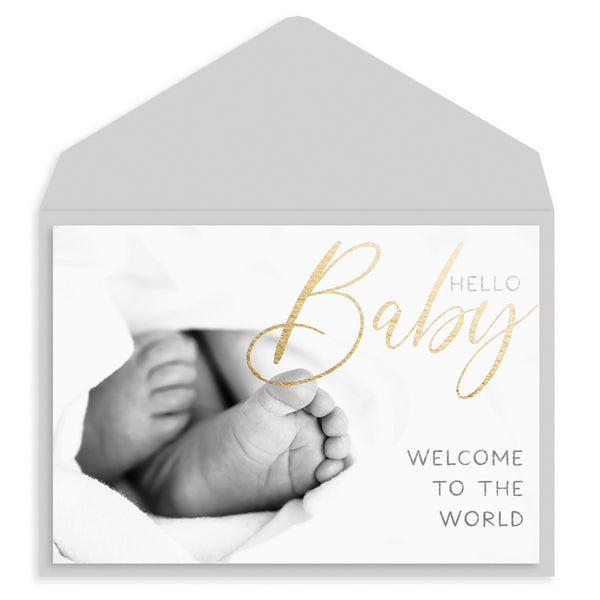 Baby feet Baby Card