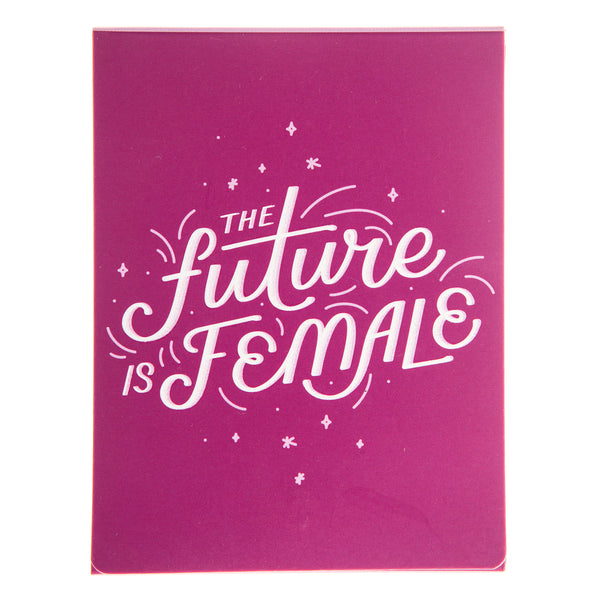 Future is Female Pocket Note