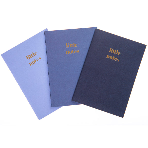 Caitlin Wilson Navy Set of 3 Mini Journals