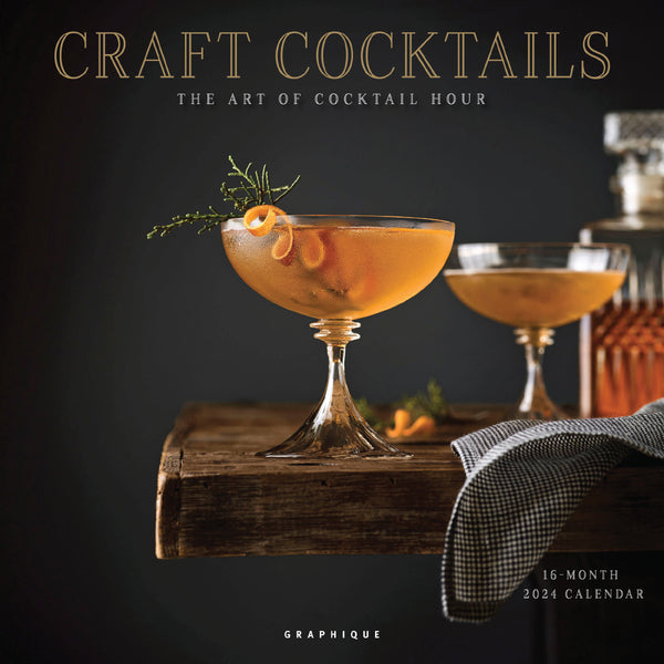 Craft Cocktails 12 x 12 Wall Calendar