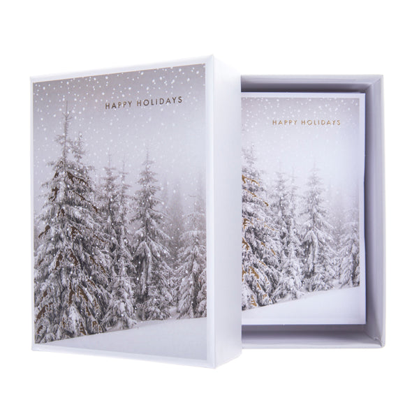 Black and White Holiday Petite Assorted Card