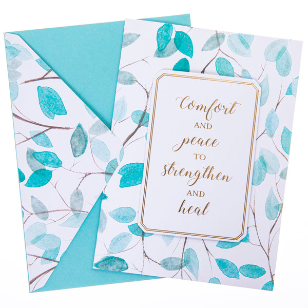 Comfort and Peace Sympathy Handmade Card
