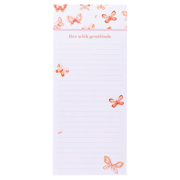 Butterfly Magnetic Notepad